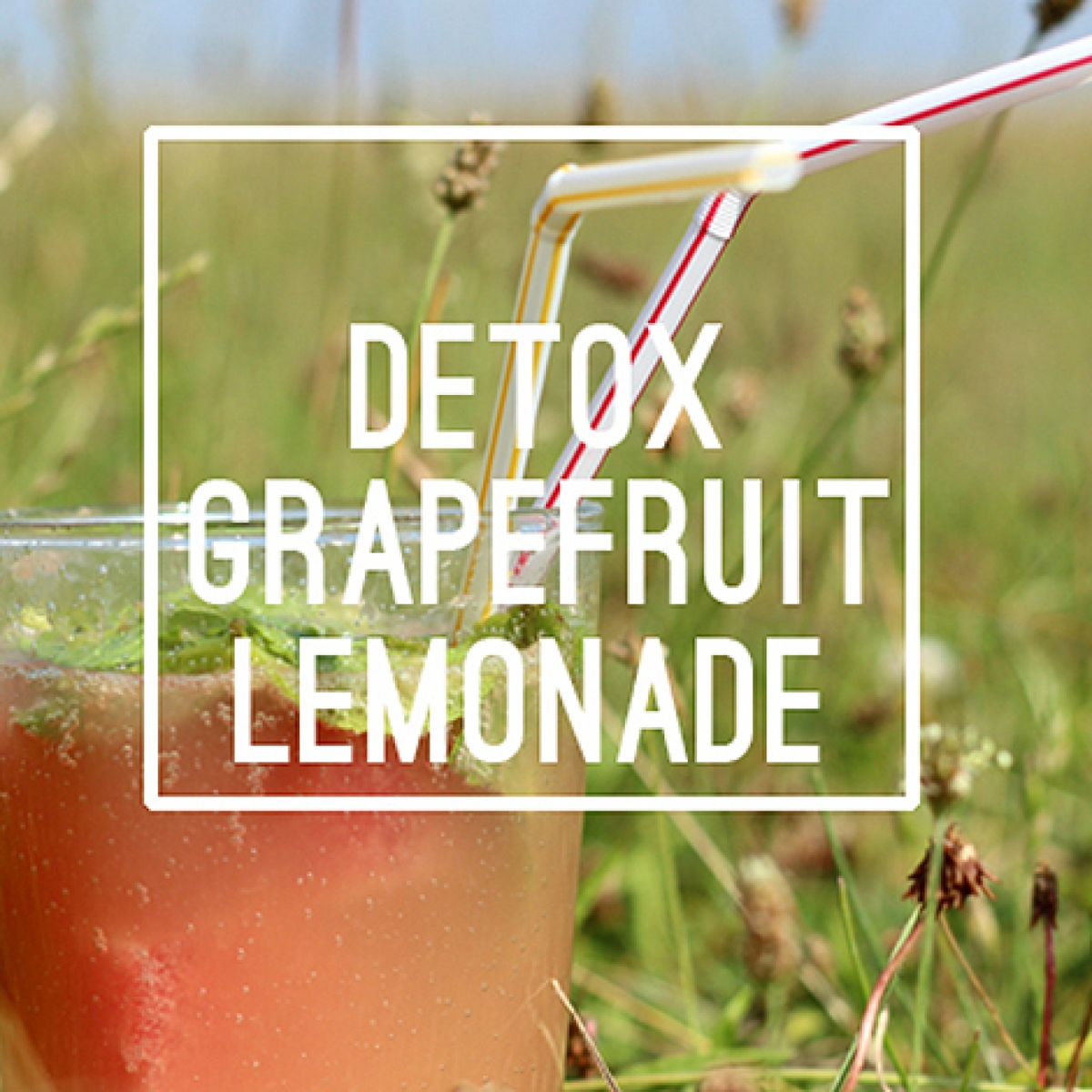 Detox Grapefruit Lemonade