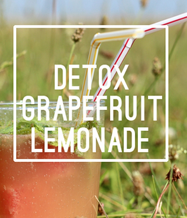 Detox Grapefruit Lemonade