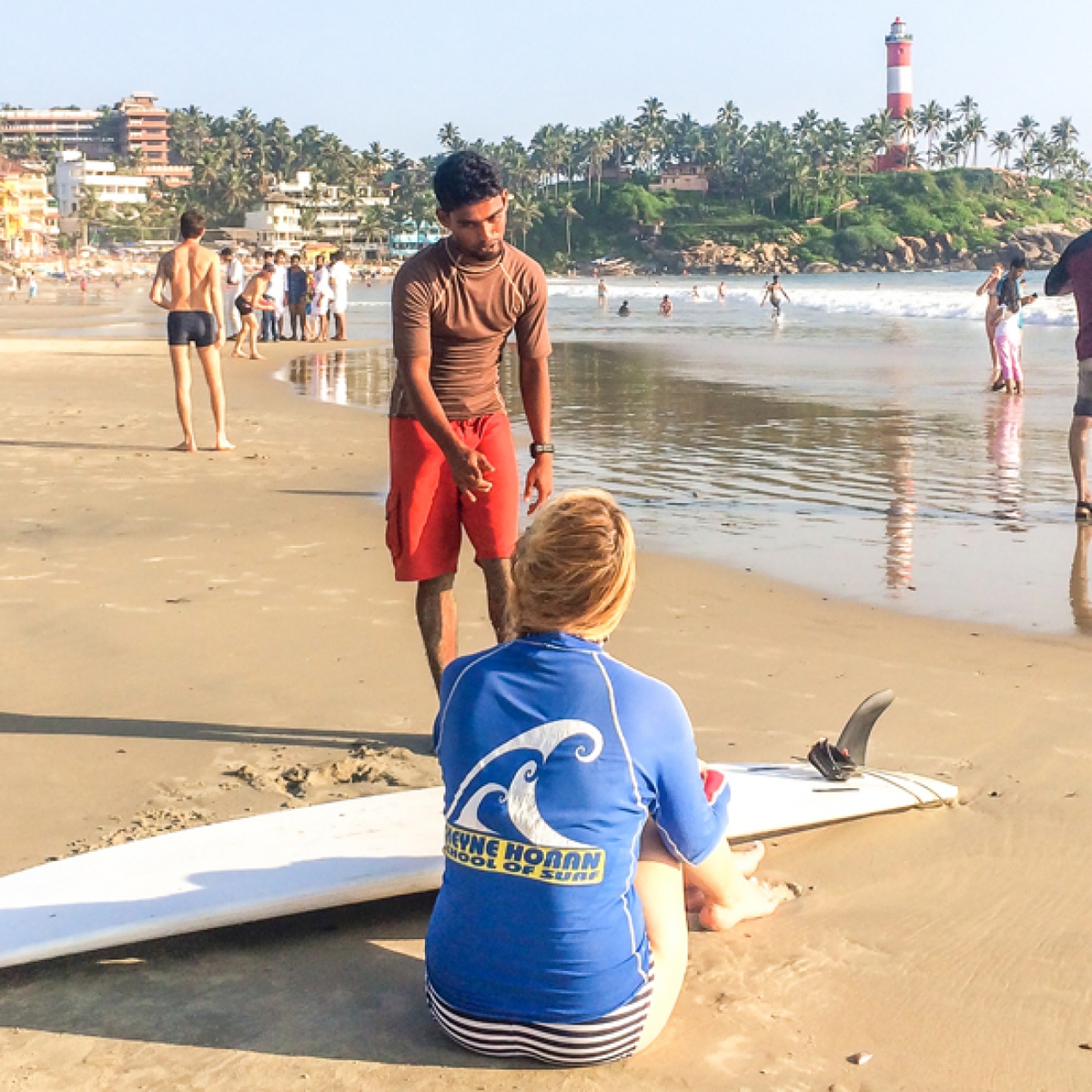 Surfing for Charity in India
