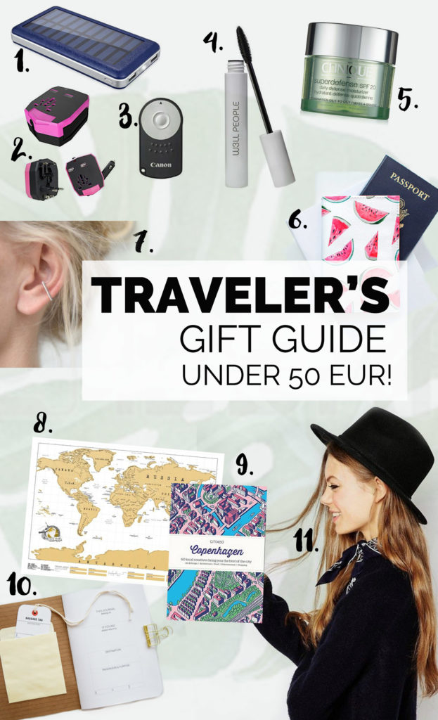 travelers gift guide under 50 euro