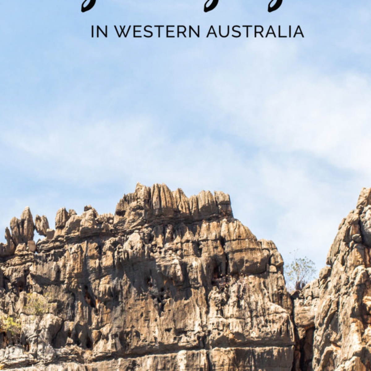 Visit Geikie Gorge in Western Australia