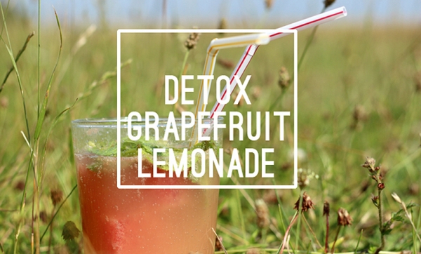 Detox Grapefruit Lemonade