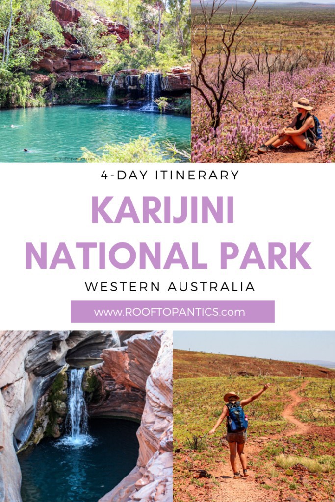 Visit Karijini National Park in Western Australia: Find the best Karijini Gorges, Karijini Camping Spots and hiking trails!